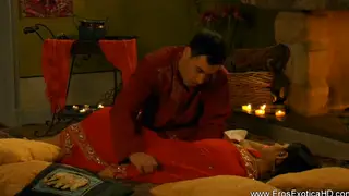 Brunette MILF Tries Exotic Indian Techniques for First Time