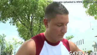 Hairy Bear Takes Blowjob and Facial from Eager Partner