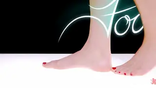 Teen Lesbians Explore Feet and Femdom in a Stocking-Clad Orgy