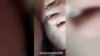 Indian BBW Wife Handles Two Men in Threesome