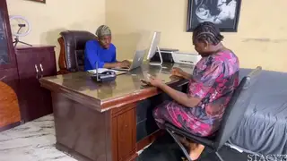 Voluptuous MILF Bends Over for Boss in Office