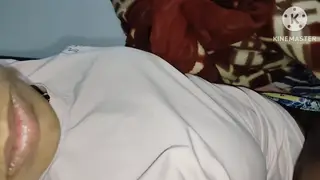 Petite Waitress Cheats With Brother-In-Law in Club Bedroom