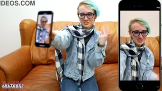 Petite Blonde Teen Swallows Cum After POV Doggystyle