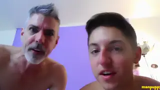 Tattooed Daddy Dominates Twink in Kinky Play