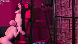 Succubus Roleplay Beginner Submits to Femdom Bondage and Pussy Licking
