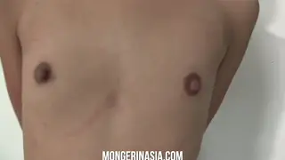 Pregnant Asian Teen Takes Creampie in POV Casting