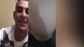 European Wife Shared Between Two Men in Homemade Threesome