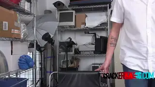 Twink Stretched by a Massive Black Cock