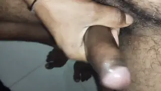 Indian Teen and Mature Man Share Oral and Doggystyle