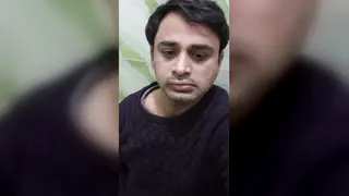 Slender Indian Teen Strokes Himself in a Tiled Bathroom
