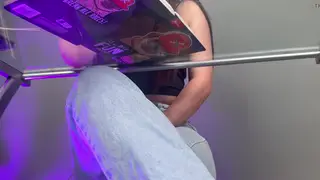 Latina Student Pisses in Jeans During Classroom Desperation
