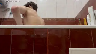 Inked Euro Hunk Strokes His Thick Cock Solo