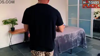 Busty Brunette Rides Muscular Jock Until He Pops