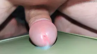 Mature European Daddy Edges Uncut Cock to Multiple Loads