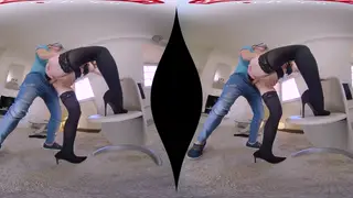 Busty Redhead Stepmom Surprises in VR POV