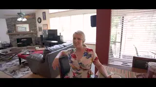 Blonde MILF Dominates Outdoors With a Handjob