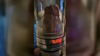 Mature Handyman Bound and Milked by Machine