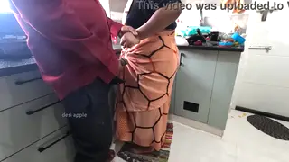 Indian Maid Catches Flashing Outdoors