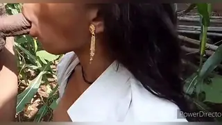 Indian Beauty Experiences Outdoor Anal Passion