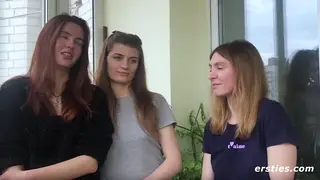 Curvy Brunettes Explore Lesbian Desire With Toys and Tongues