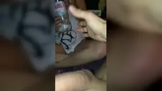 Blonde Amateur Chokes On Cock And Rims In Homemade Clip