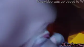 European Teen Caught Fingering in Public Sauna
