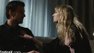 Petite Blonde Explores First Time with Muscular Partner