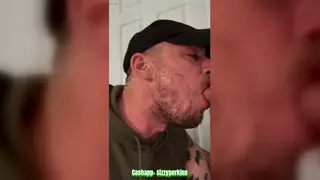 Muscle Daddy Gagged Deep by Thick White Stud
