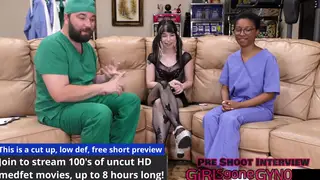 Petite Tattooed Woman Takes Anal Toys in Medical Roleplay