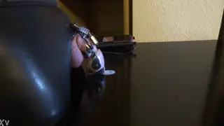Chastity Device Sparks Intense E-Stim Release
