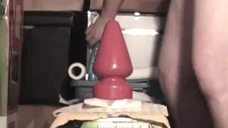 Amateur Anal Toy Play Stretches Hole in Long Session