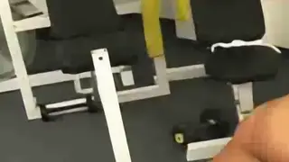 Teen Brunette Services Coach After Gym Session