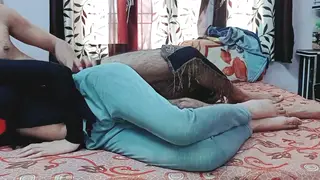 Petite Indian Stepsister Takes BBC Doggystyle in Bedroom