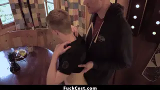 Hairy Bear Doctor Breeds Smooth Stepson in Exam Room