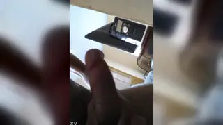 Latino Guy Strokes Hard Cock to Explosive Finish