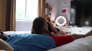 Indian Stepmom Gives Sloppy Deepthroat Before Doggystyle
