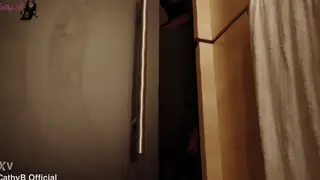 Busty Petite Takes BBC Deep in Shower