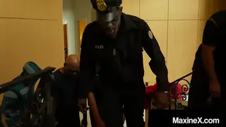 Busty Asian Beauty Rides BBC in Police Roleplay