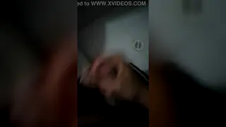 Solo Guy Strokes Outdoors in Public Risk