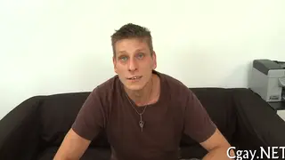 Slender Amateur Strokes Himself to Release