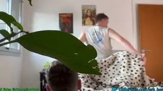 Latino Stud Destroys Cheating Husband While Cuckold Watches