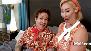 Vintage Stepmom Seduces Stepson To Save Their Failing Show