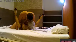 Petite Blonde Latina Takes Creampie in Passionate Interracial Fuck