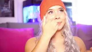 Blonde Latina BBW Deepthroats on Webcam