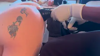 European Amateur Endures First Time Anal Fisting