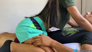 Blonde Latina Stepsister Rides Older Man in POV