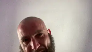 Hairy Tattooed Daddy Breeds Man in POV Fantasy