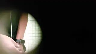 Man Caught Pissing in Public Restroom