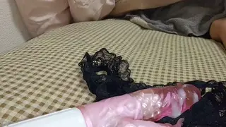Cross-Dressing Guy Finishes with Messy Facial in Group