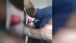 Amateur Interracial Blowjob Features a Black Stud